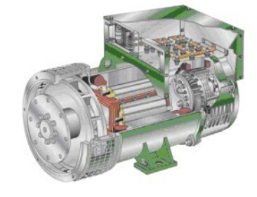 仪陇发电机内部结构图